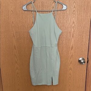 Blāshe Mint Green Cocktail Dress
